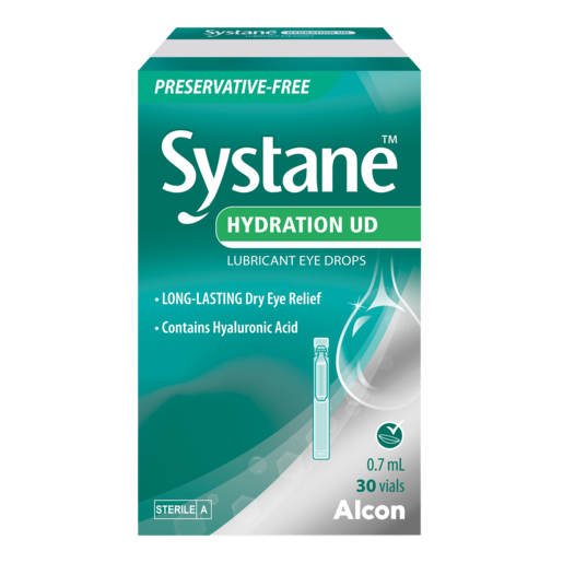 Systane Lubricant Eye Drops Hydration UD 30pk x 0.7mL
