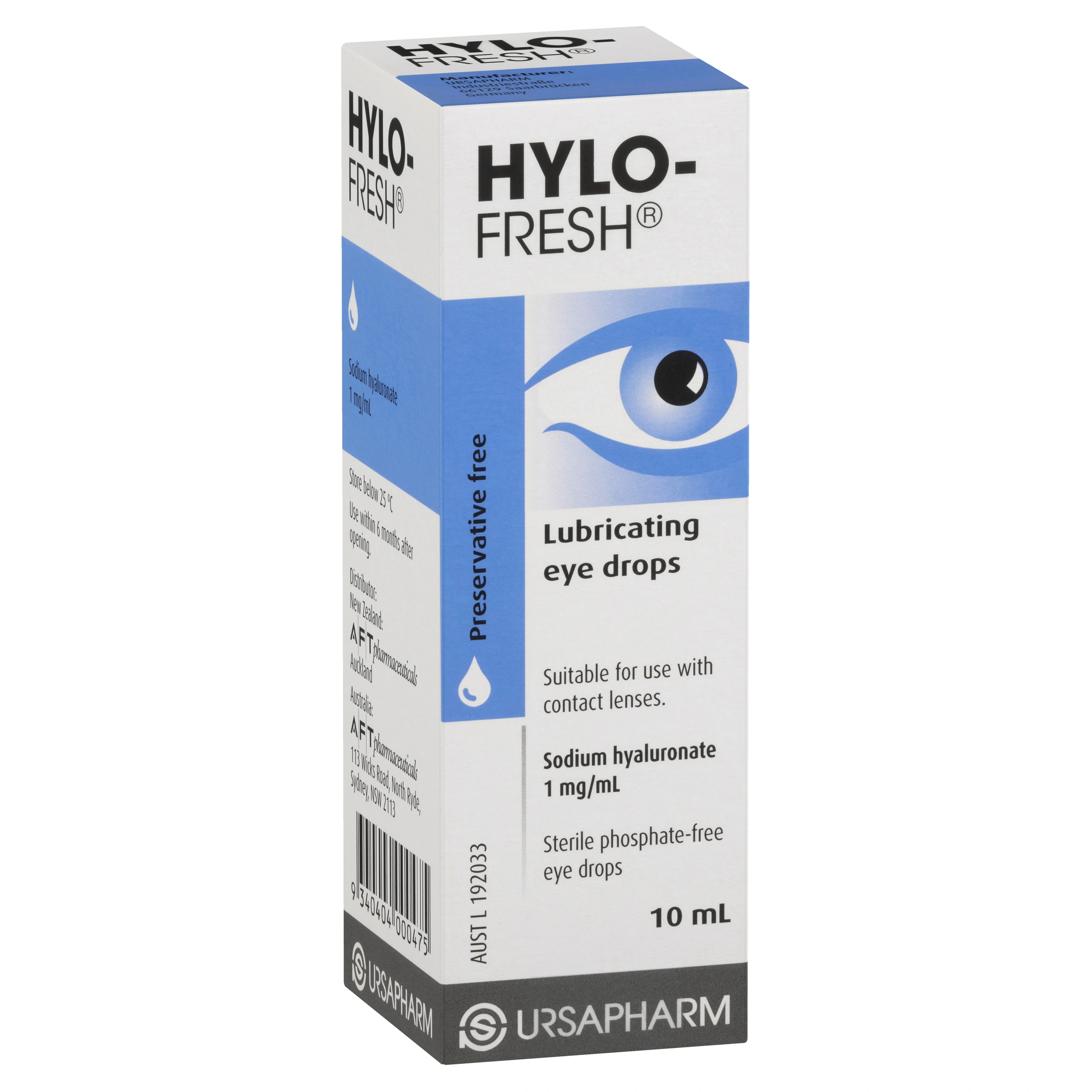 Hylo-Fresh® Lubricating Eye Drops 10mL