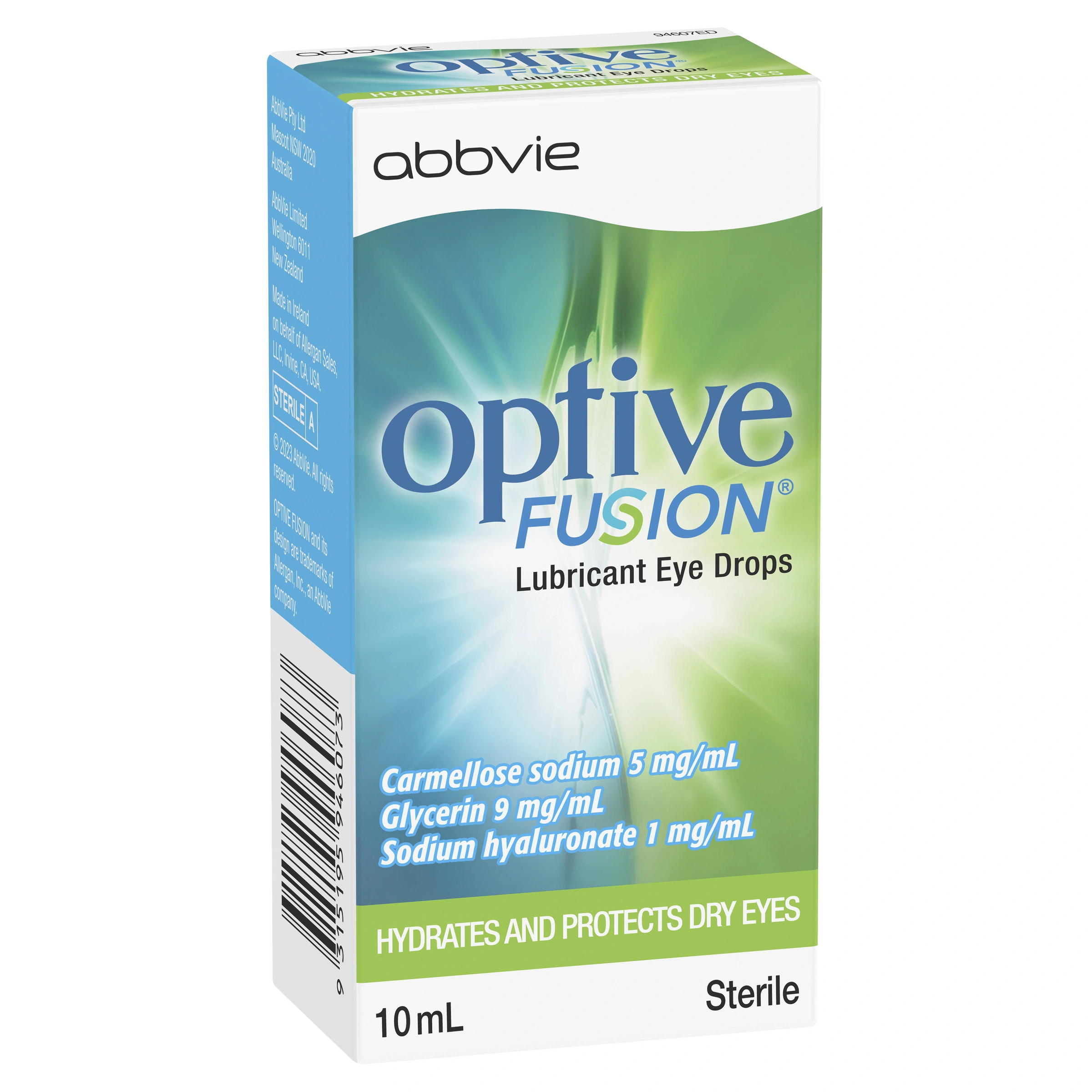 Optive Fusion® Lubricant Eye Drops 10 mL