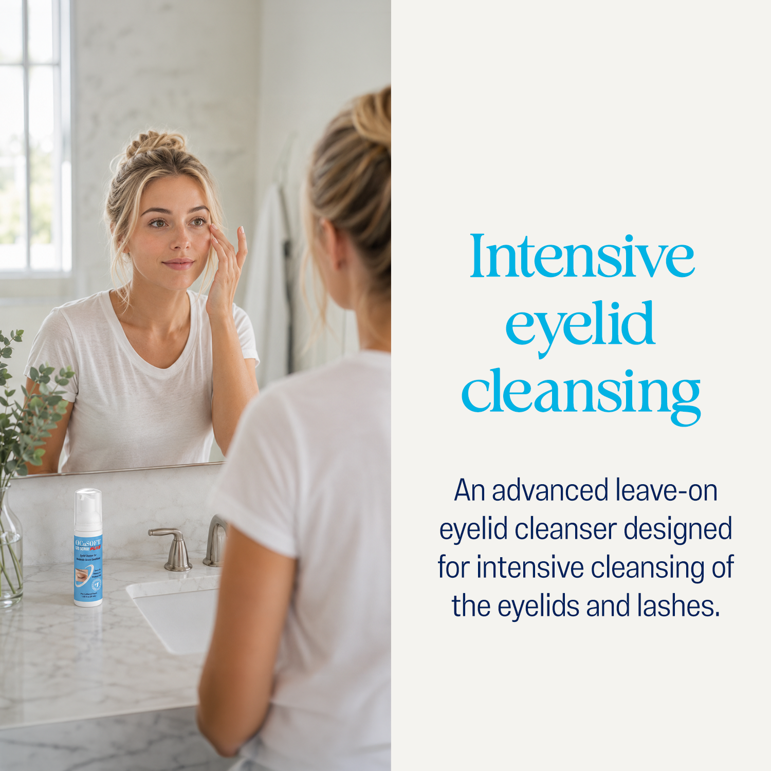 OCuSOFT Lid Scrub PLUS Foaming Eyelid Cleanser - 50 mL