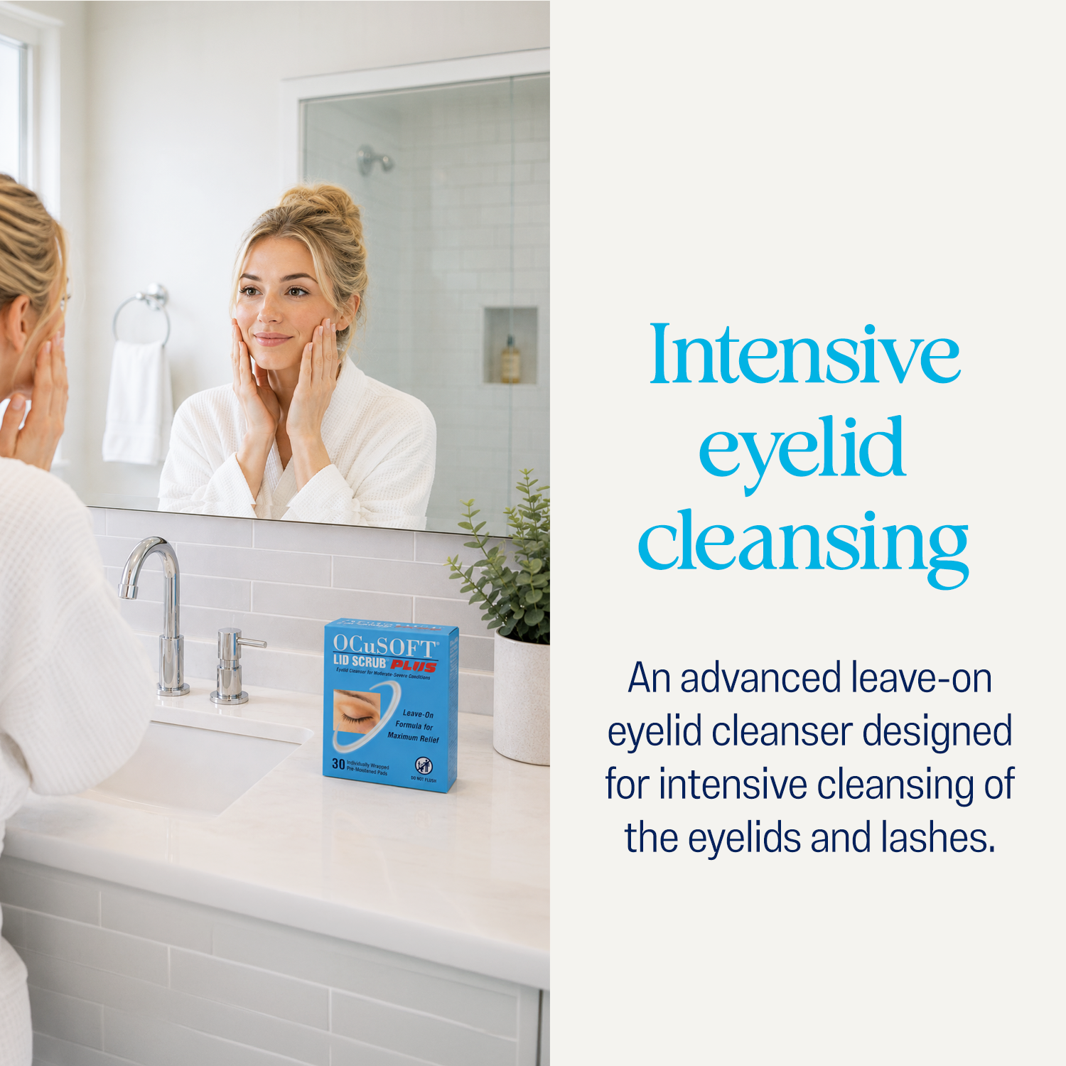OCuSOFT Lid Scrub PLUS Pre-Moistened Pads - 30pk