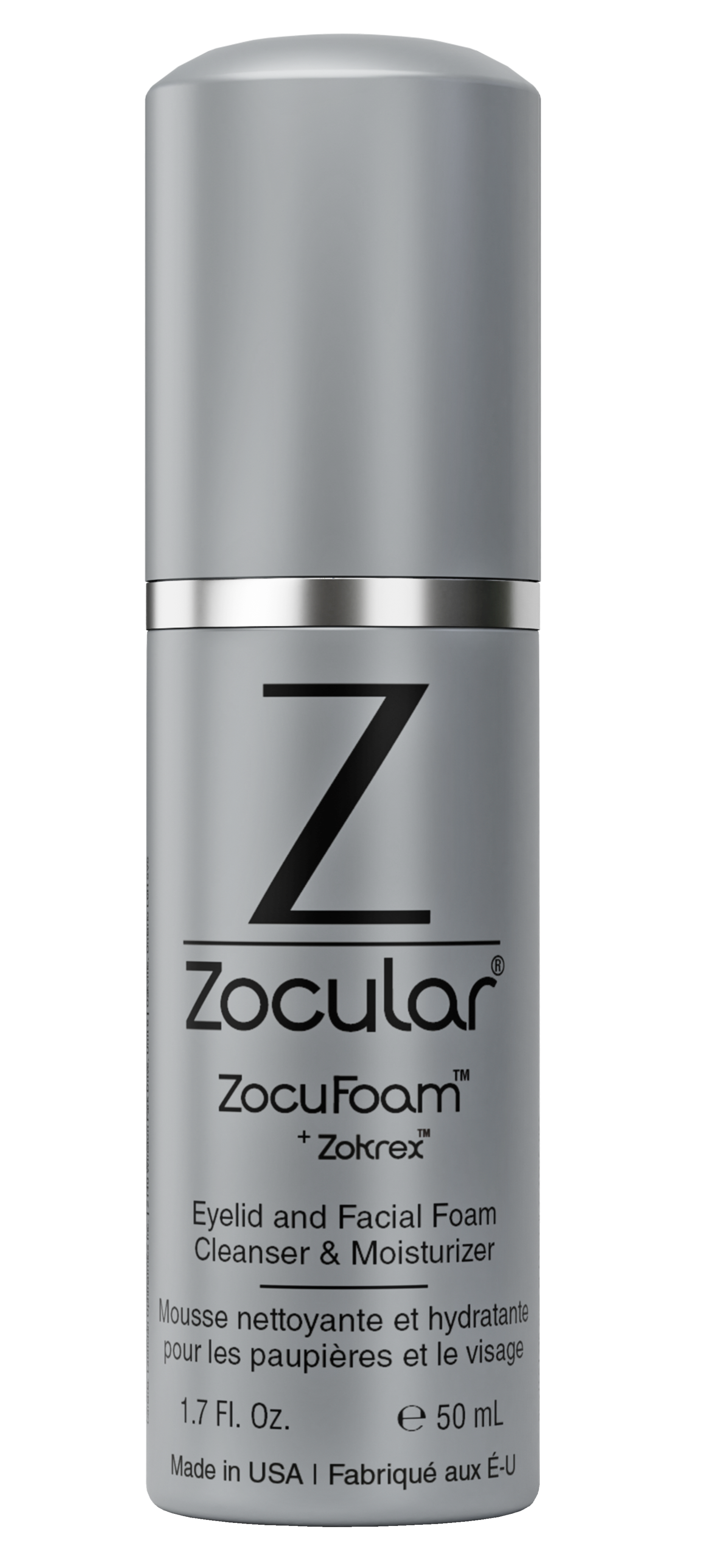 Zocular ZocuFoam Eyelid and Facial Foam Cleaner - 50mL
