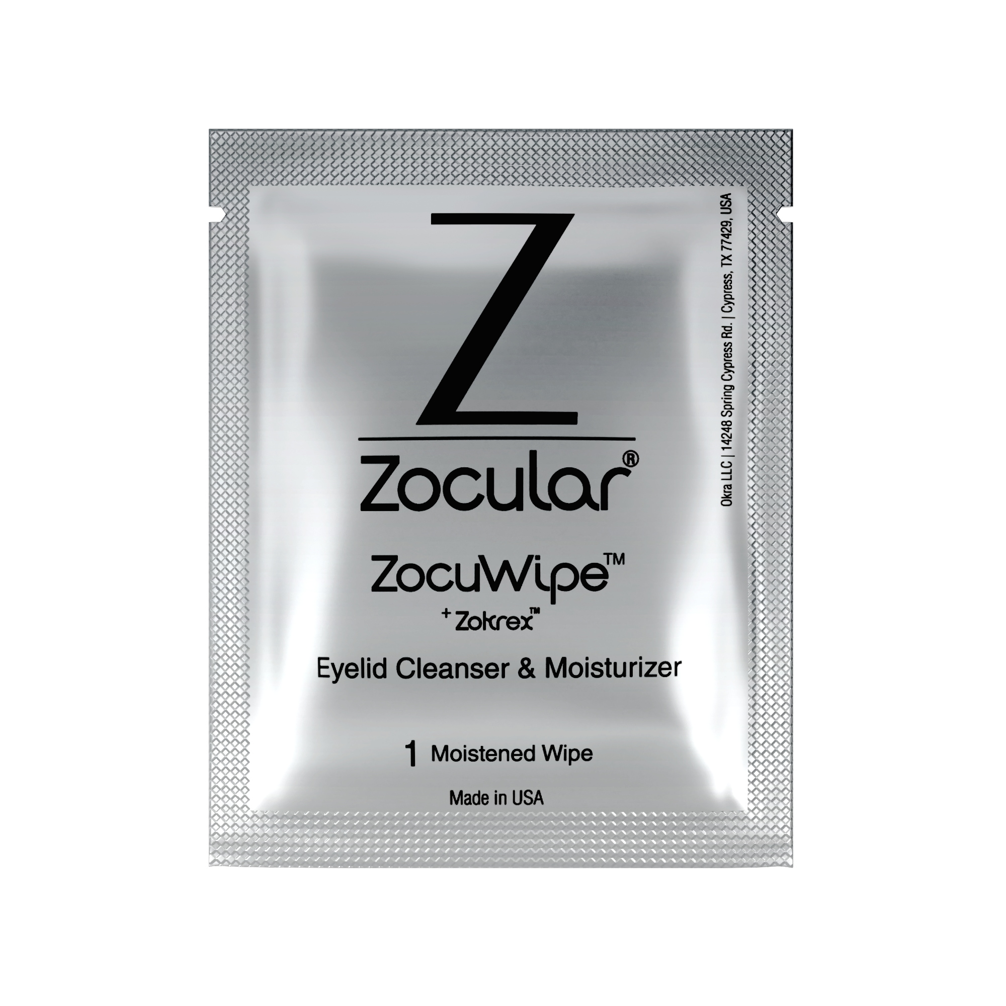 Zocular Eyelid Wipes (30PK)