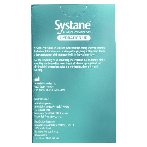 Systane Lubricant Eye Drops Hydration UD 30pk x 0.7mL