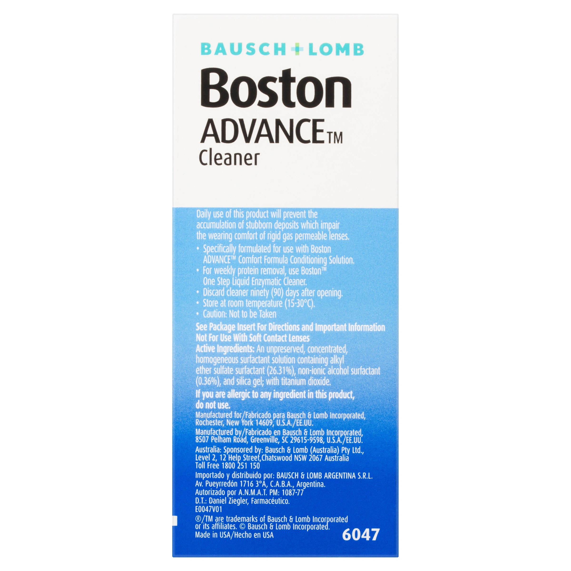 Boston Advance Lens Cleaner 30 mL