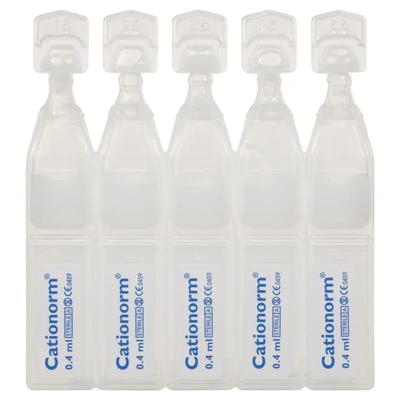 Cationorm Preservative Free Single Dose Ampoules (30 x 0.4mL)