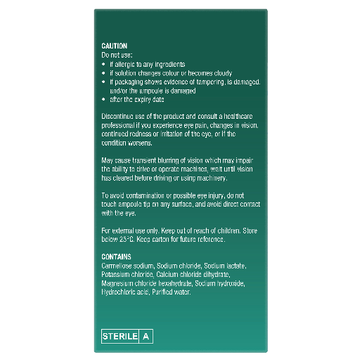 Cellufresh® Lubricant Eye Drops 30 x 0.4 mL
