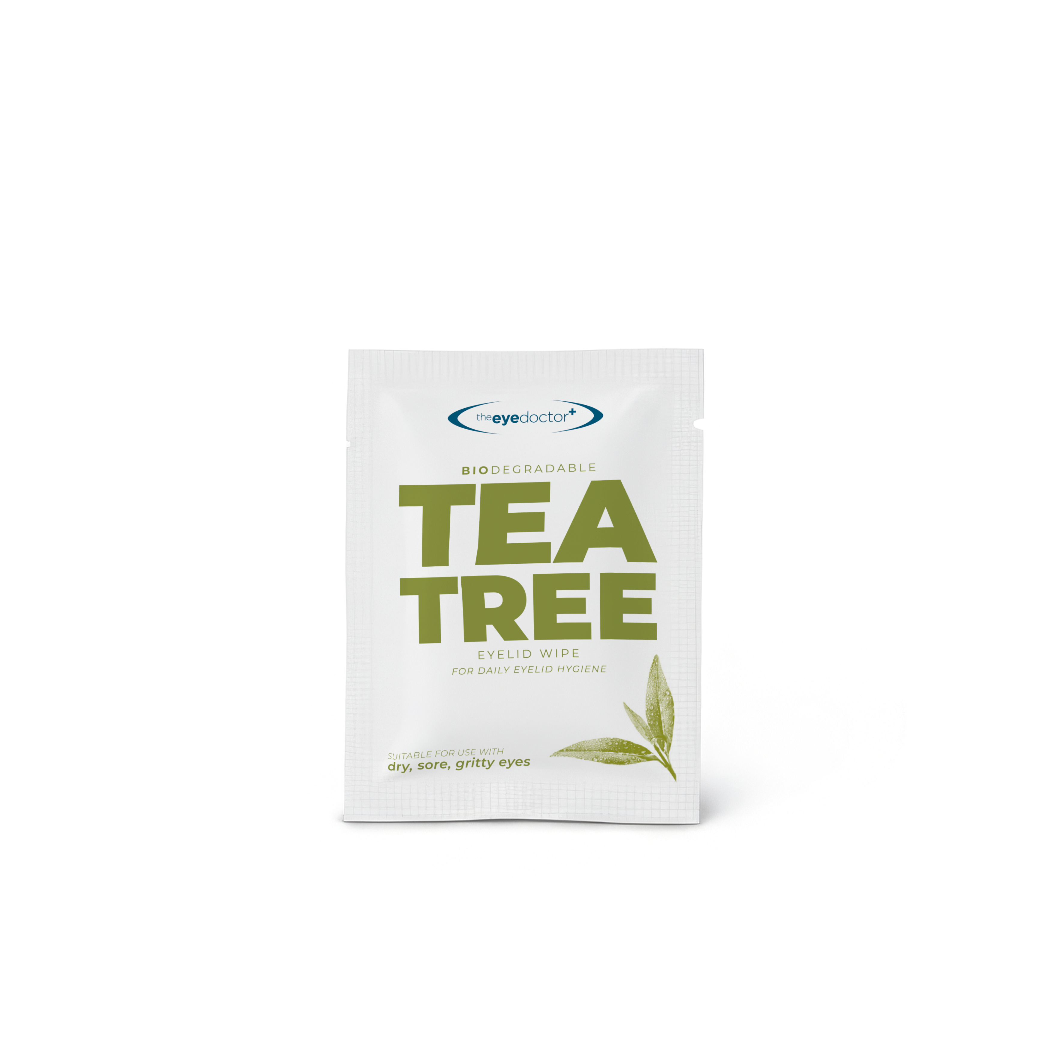 The Eye Doctor Tea Tree Oil Eyelid Wipes - 20pk