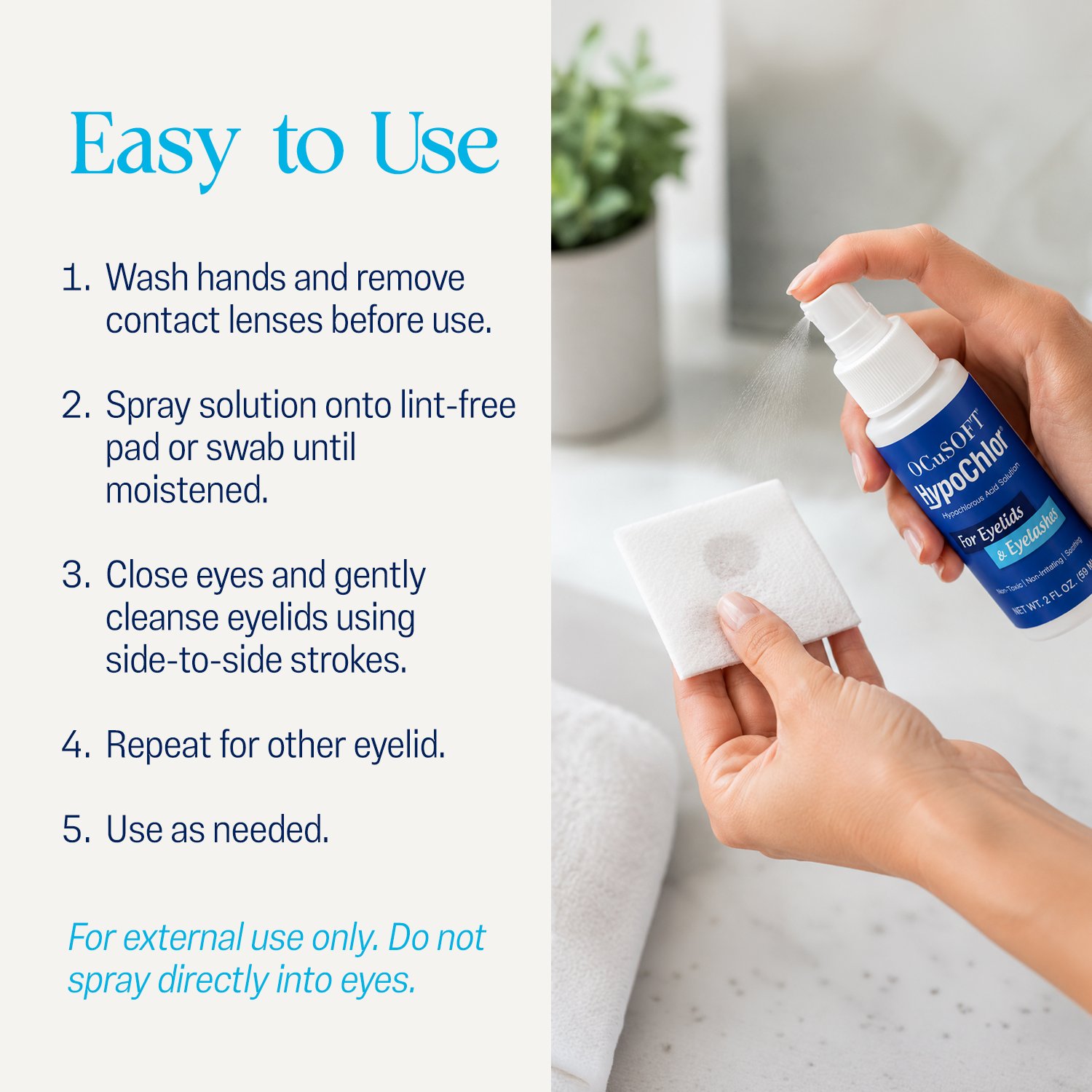 OCuSOFT Hypochlor Spray .02%