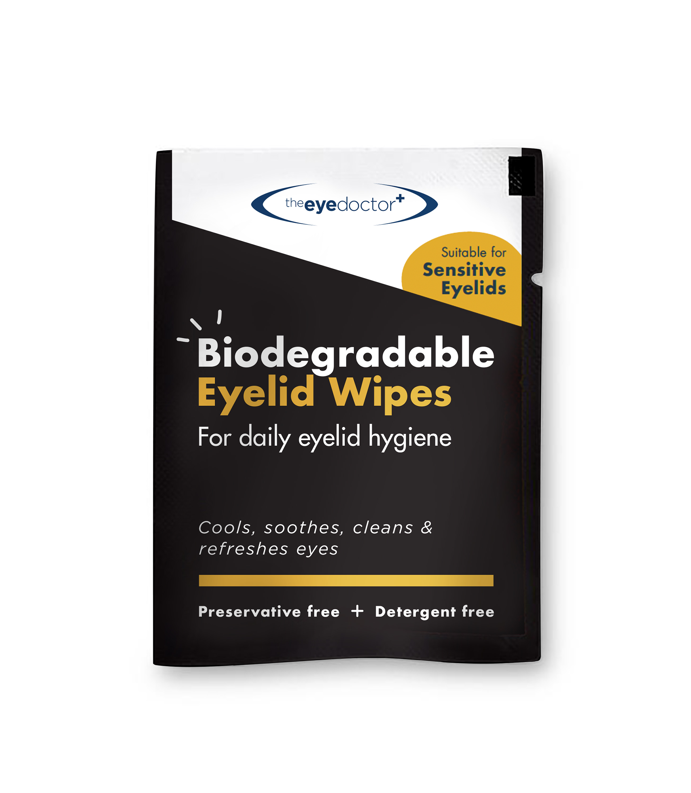 The Eye Doctor Biodegradable Lid Wipes- 20pk