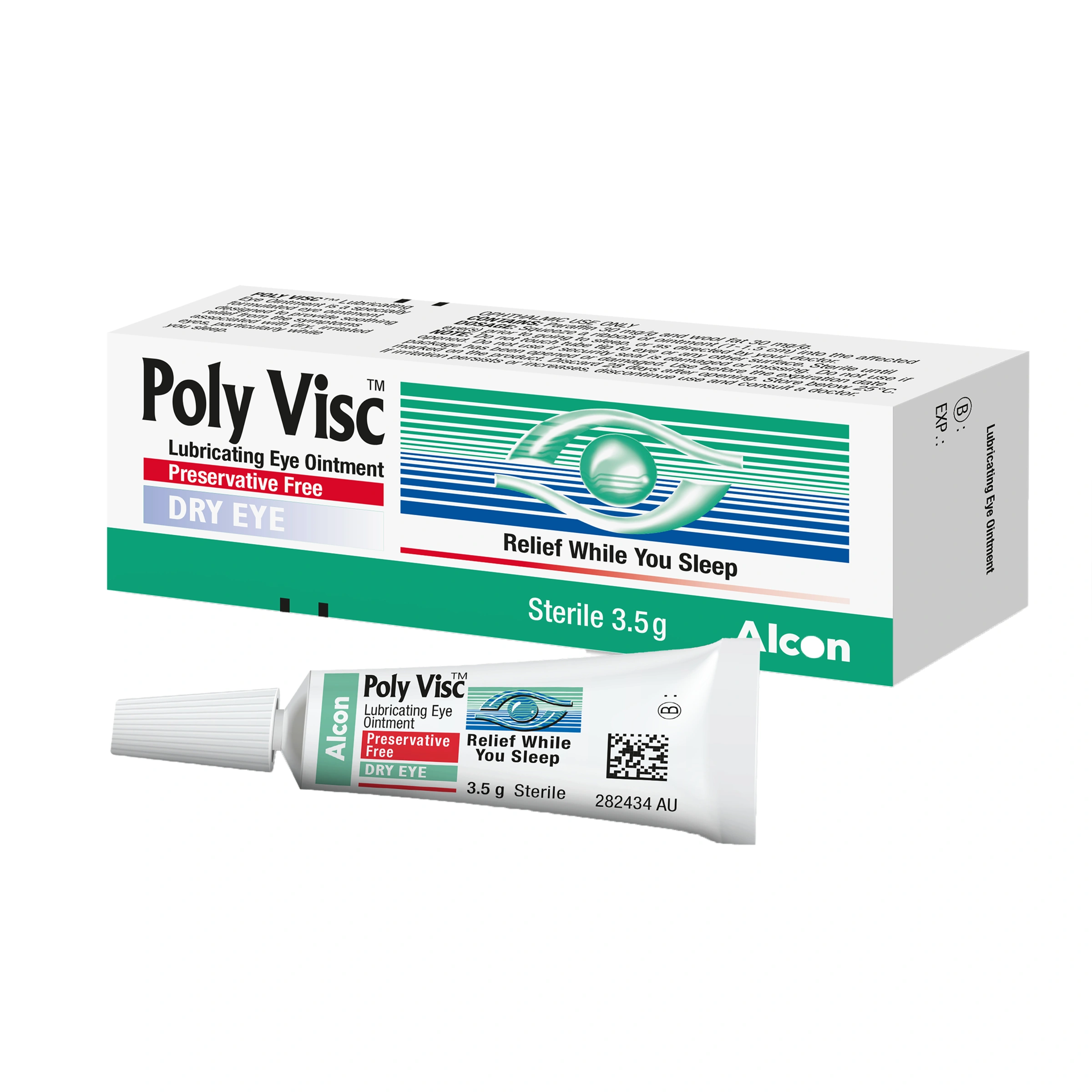 Poly Visc Lubricating Eye Ointment 3.5g
