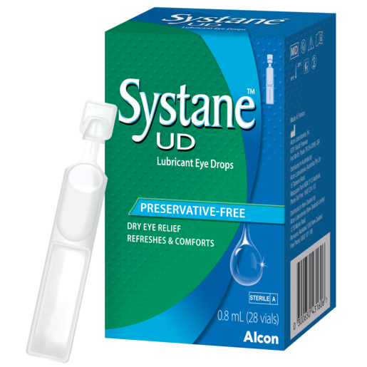 Systane UD Lubricant Eye Drops 28 x 0.8 mL