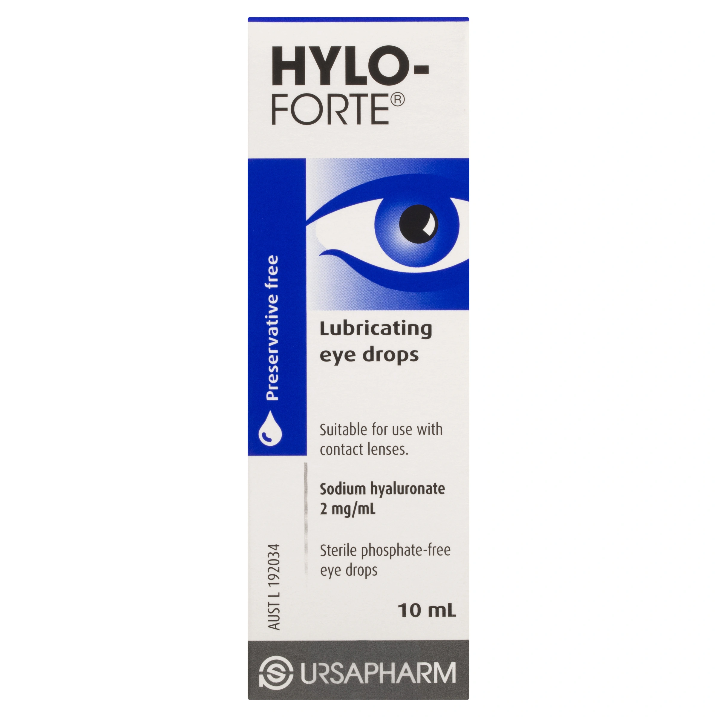 Hylo-Forte® Lubricating Eye Drops 10mL