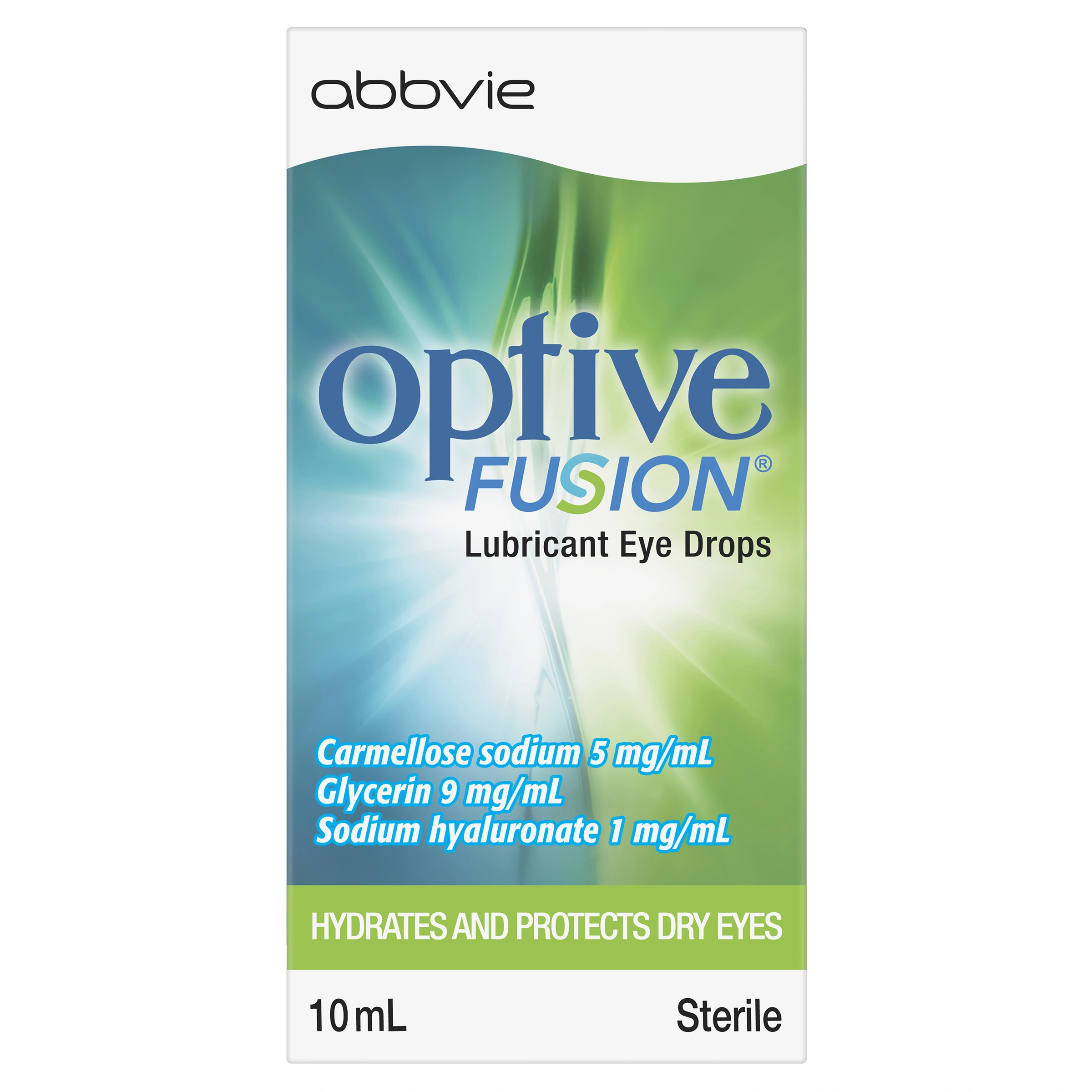 Optive Fusion® Lubricant Eye Drops 10 mL