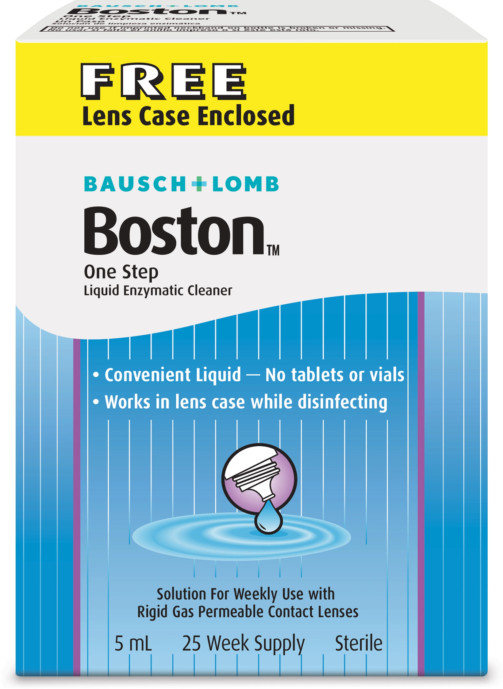 Boston One Step Liquid Enzymatic Cleaner 5mL