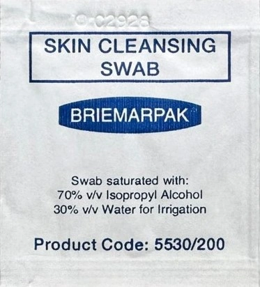 Mediswabs Skin Cleaning Swab 200pk 