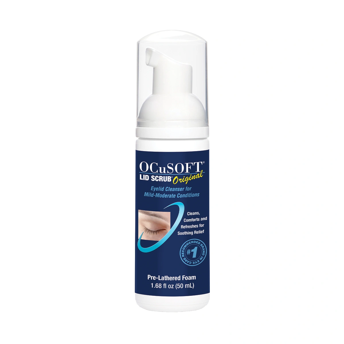 OCuSOFT Lid Scrub Original Foaming Eyelid Cleanser - 50mL