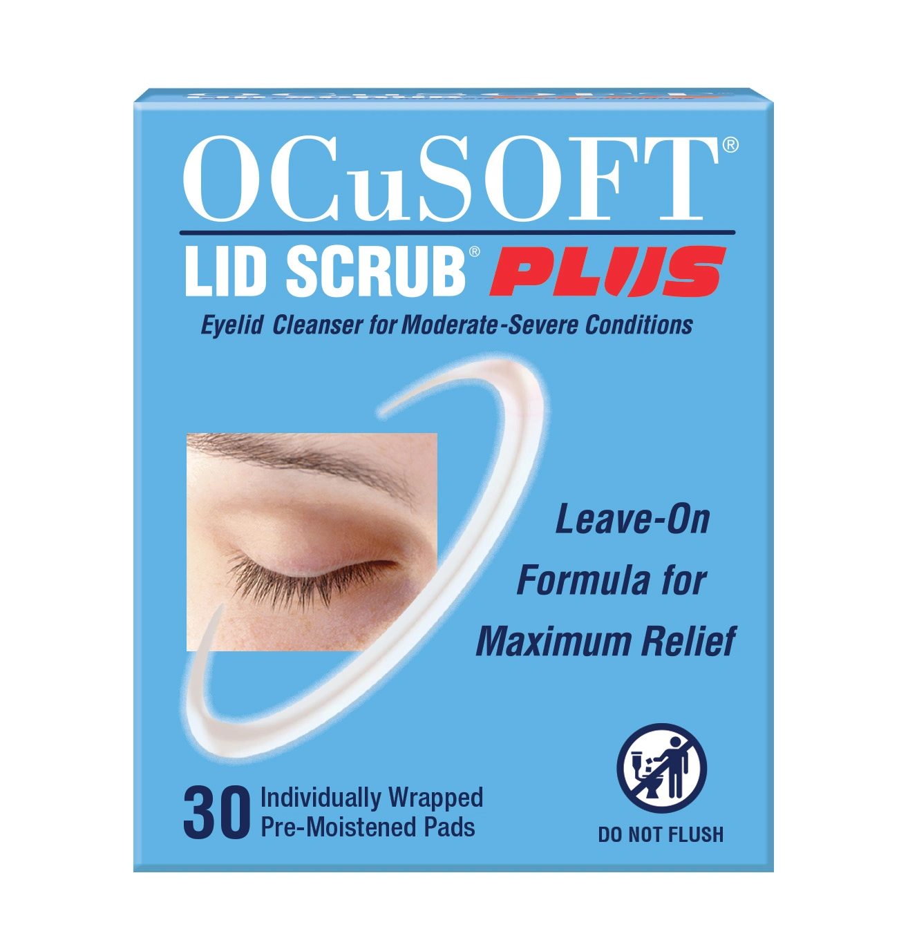 OCuSOFT Lid Scrub PLUS Pre-Moistened Pads - 30pk