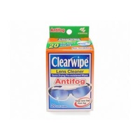 Clearwipe Lens Cleaner Anti Fog Wipes 20 Pack