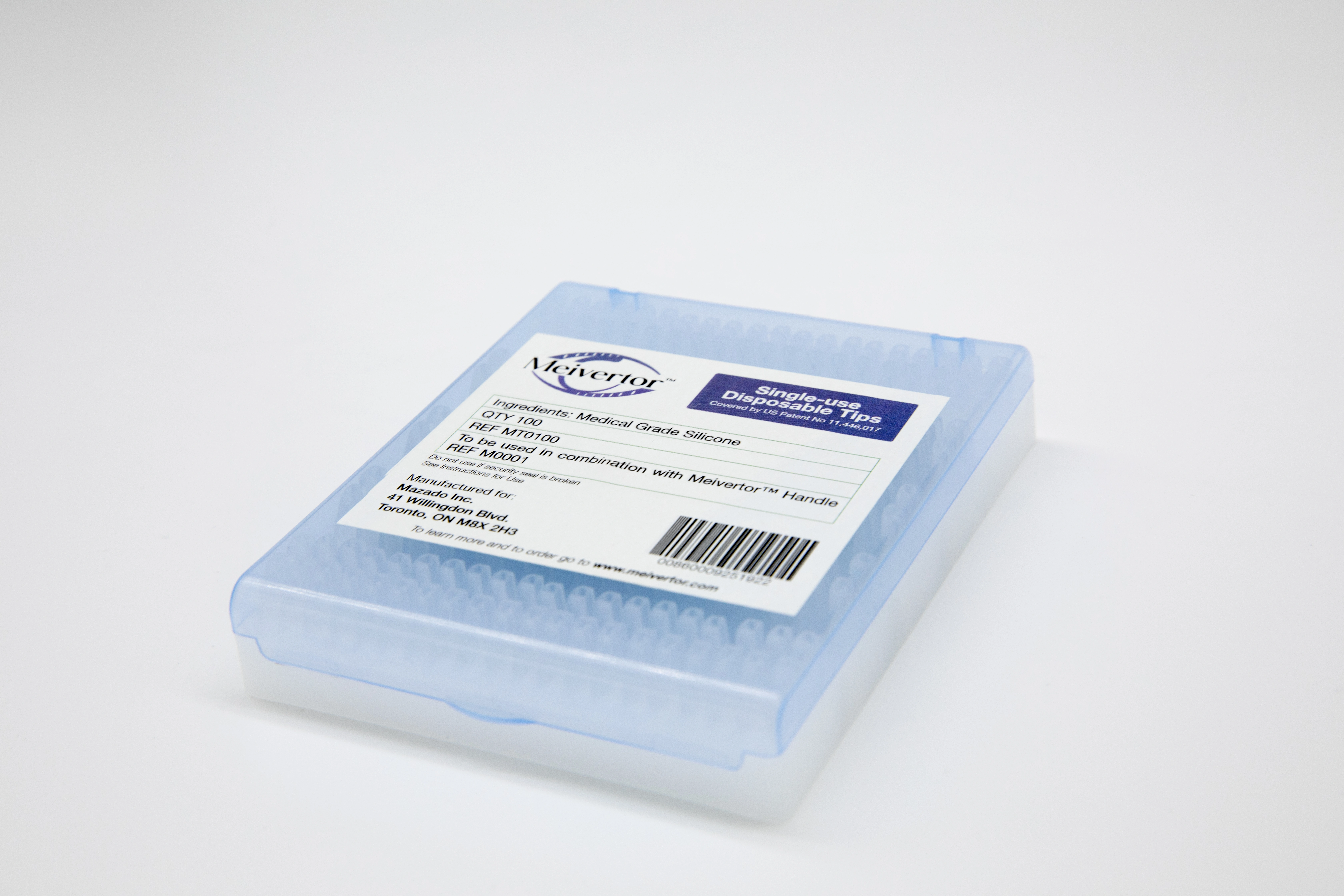 Meivertor Single-Use Disposable Tips (100 pairs)