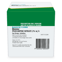 Pilocarpine Nitrate 2% Minims 