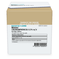 Chloramphenical 0.5% Minims