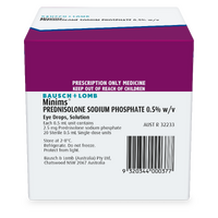 Prednisolone Sodium Phosphate 0.5% Eye Drops Minims