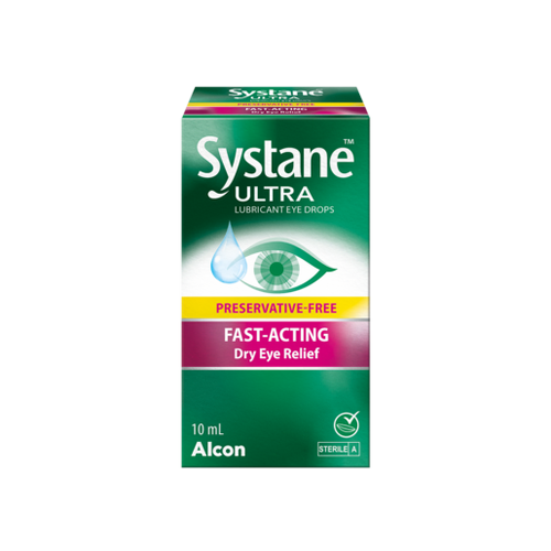 Systane Ultra Preservative-Free Lubricant Eye Drops 10mL