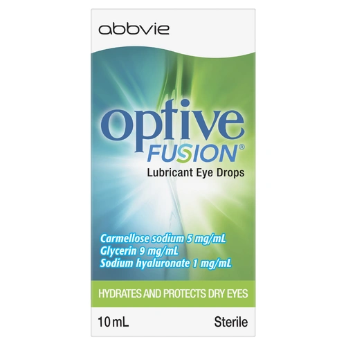 Optive Fusion® Lubricant Eye Drops 10 mL