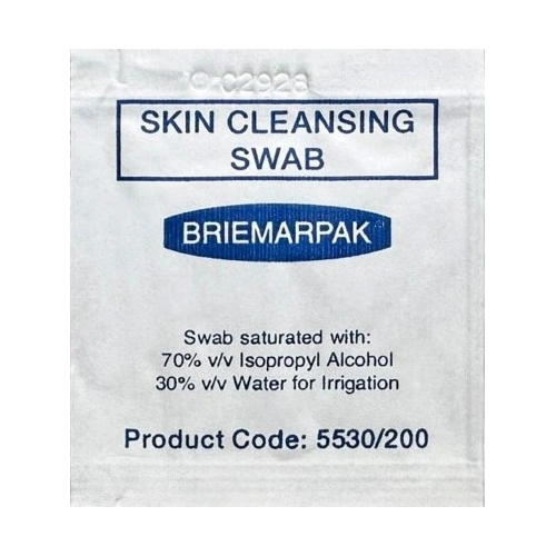 Mediswabs Skin Cleaning Swab 200pk 