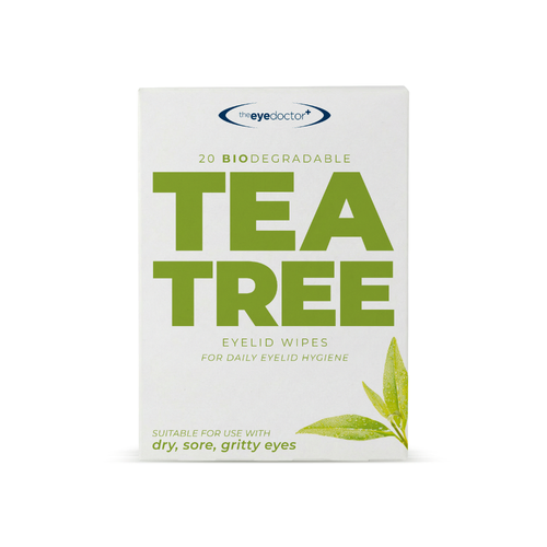 The Eye Doctor Tea Tree Oil Eyelid Wipes - 20pk