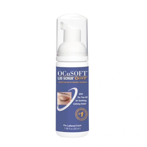 OCuSOFT Lid Scrub Oust Foaming Eyelid Cleanser - 50 mL