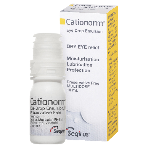 Cationorm Eye Drop Emulsion Dry Eye Relief 10mL