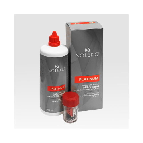 Menicon Soleko Platinum Hydrogen Peroxide Solution 360mL