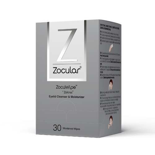 Zocular Eyelid Wipes (30PK)