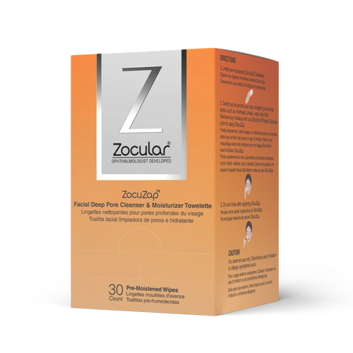 ZocuZap Complete Skincare Wipes (30pk)